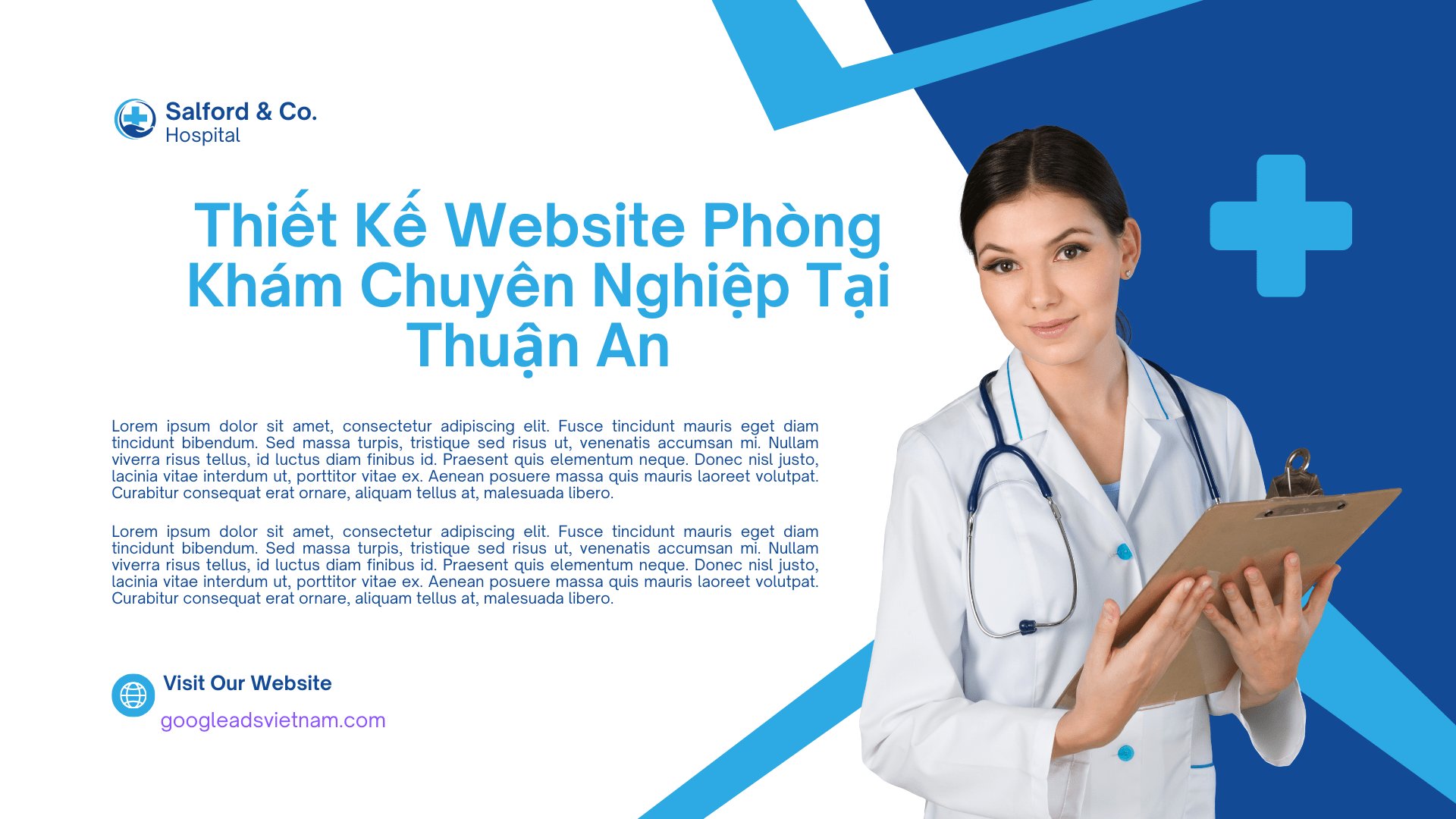 Thiết kế website phòng khám trọn gói, chuẩn SEO, chuyên nghiệp 5 Thiết Kế Website Phòng Khám Chuyên Nghiệp Tại Thuận An